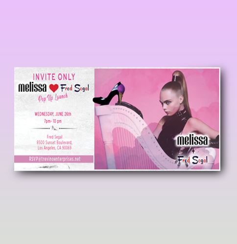 Melissa Shoes and Fred Segal Ad