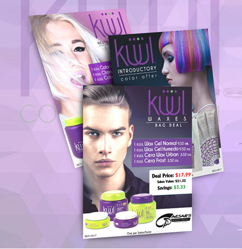 Kuul Hair Products Sales Book