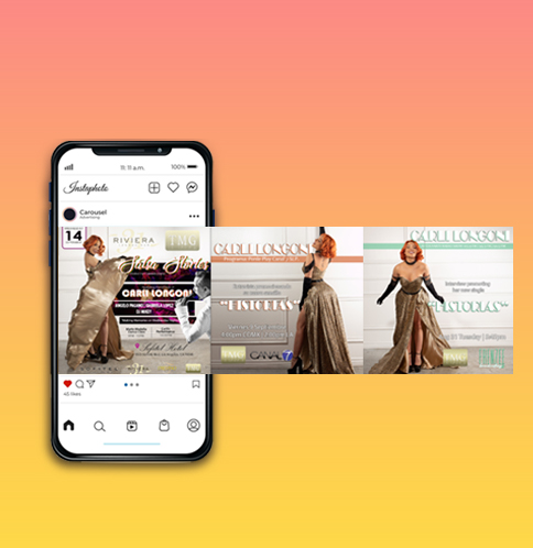 Carli Longoni Social Media Ad